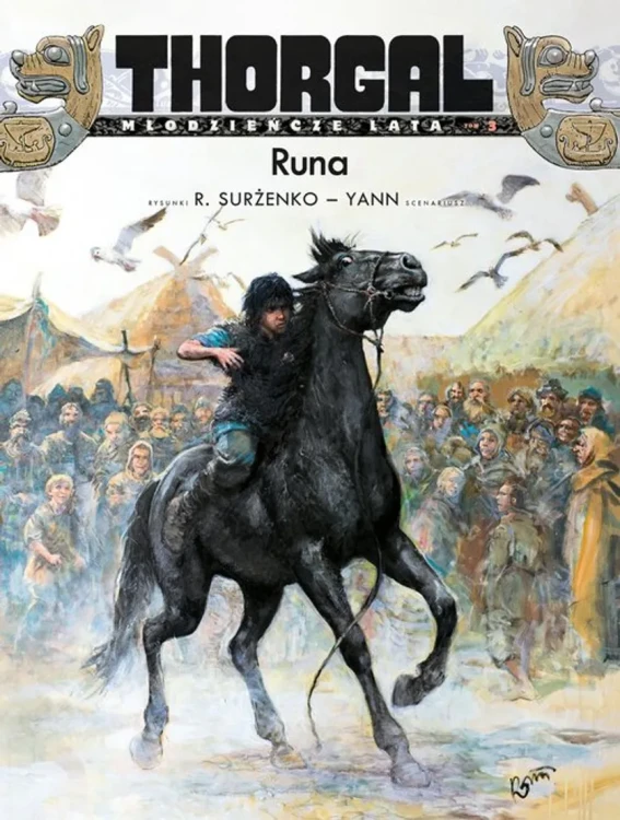 Thorgal - Młodzieńcze Lata. Runa. Tom 3. Okładka Twarda.webp